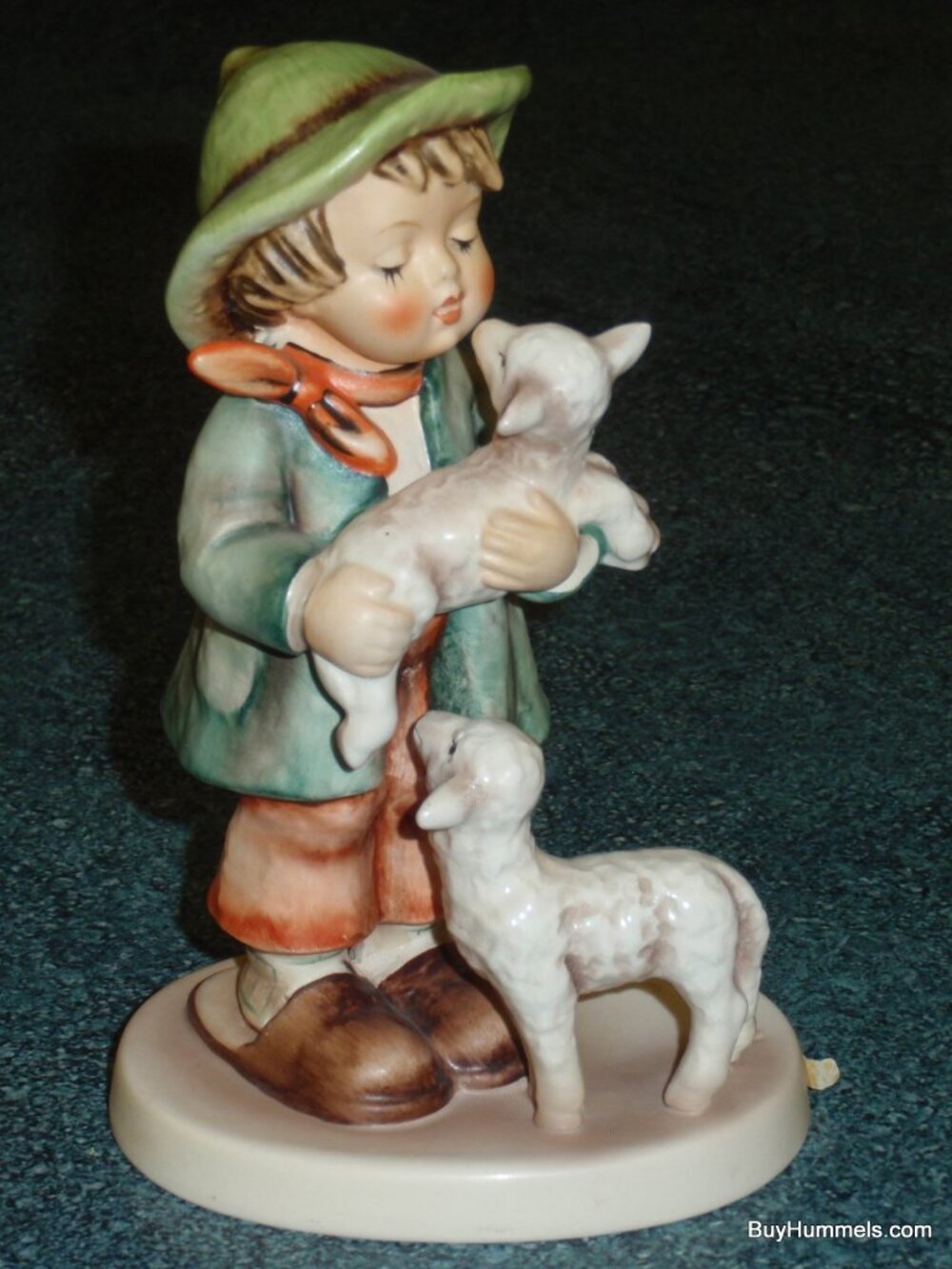 "Shepherd's Boy" Goebel Hummel Figurine #64 TMK6 Boy With Lambs SUMMERTIME GIFT!